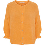 MARTA DU CHATEAU Marta du Chateau dame strik MdcJuliana 2413 Cardigan Orange14472