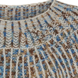 MARTA DU CHATEAU Marta du Chateau dame strik MdcLilia 24484 Restudsalg Crema/Blue