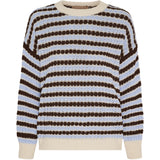 MARTA DU CHATEAU Marta du Chateau dame strik MdcNivelle KNA110M Knit Moro/Celeste