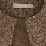 MARTA DU CHATEAU Marta du Chateau dame strik vest MdcCapella 7600 Knit Vest Camello5