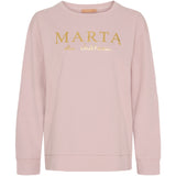 MARTA DU CHATEAU Marta du Chateau dame sweatshirt MdcAnnemette J-639 Sweatshirt Old Rose