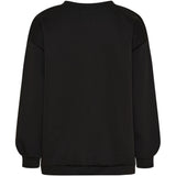 MARTA DU CHATEAU Marta du Chateau dame sweatshirt MdcHibiscus 22659 Sweatshirt Black/Blue