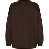 MARTA DU CHATEAU Marta du Chateau dame sweatshirt MdcHibiscus 22659 Sweatshirt Brown/Yellow