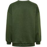 MARTA DU CHATEAU Marta du Chateau dame sweatshirt MdcHibiscus 22659 Sweatshirt Military/Yellow