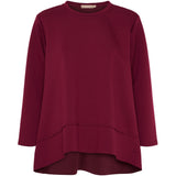 MARTA DU CHATEAU Marta du Chateau dame sweatshirt MdcPine 85783-1 Restudsalg Bordeaux6269