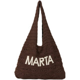 MARTA DU CHATEAU Marta du Chateau dame taske MdcLilja KN8130 Bag Moro/Beige