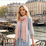 MARTA DU CHATEAU Marta du Chateau dame tørklæde MdcBarbera FA37240 Scarf Pink