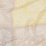 MARTA DU CHATEAU Marta du Chateau dame tørklæde MdcBelle FA37263 Scarf Yellow/Beige