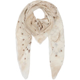 MARTA DU CHATEAU Marta du Chateau dame tørklæde MdcDanna FA37254 Scarf Beige/Coffee