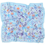 MARTA DU CHATEAU Marta du Chateau dame tørklæde MdcEliane FA-Scarf Scarf Blue60122