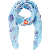 MARTA DU CHATEAU Marta du Chateau dame tørklæde MdcEliane FA-Scarf Scarf Blue60122