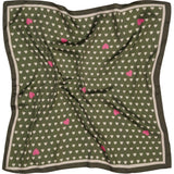 MARTA DU CHATEAU Marta du Chateau dame tørklæde MdcFinja BA-Scarf Scarf Green4250