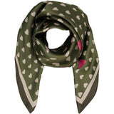 MARTA DU CHATEAU Marta du Chateau dame tørklæde MdcFinja BA-Scarf Scarf Green4250