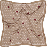 MARTA DU CHATEAU Marta du Chateau dame tørklæde MdcFinja BA-Scarf Scarf Taupe4250