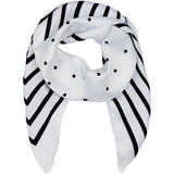MARTA DU CHATEAU Marta du Chateau dame tørklæde MdcFinja BA-Scarf Scarf White4055