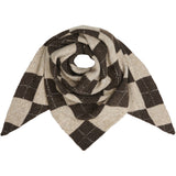 MARTA DU CHATEAU Marta du Chateau dame tørklæde MdcGretzel BA-3446 Scarf Coffee/Taupe