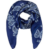 MARTA DU CHATEAU Marta du Chateau dame tørklæde MdcJuline FA-Scarf Scarf Blue31233