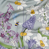 MARTA DU CHATEAU Marta du Chateau dame tørklæde MdcJuline FA-Scarf Scarf Blue31320-3