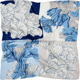 MARTA DU CHATEAU Marta du Chateau dame tørklæde MdcJuline FA-Scarf Scarf Blue3884