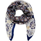 MARTA DU CHATEAU Marta du Chateau dame tørklæde MdcJuline FA-Scarf Scarf Navy3874