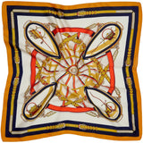 MARTA DU CHATEAU Marta du Chateau dame tørklæde MdcJuline FA-Scarf Scarf Orange31218