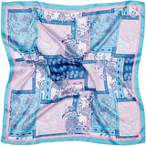 MARTA DU CHATEAU Marta du Chateau dame tørklæde MdcJuline FA-Scarf Scarf SkyBlue11120