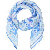 MARTA DU CHATEAU Marta du Chateau dame tørklæde MdcJuline FA1-Scarf Scarf Blue180