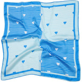 MARTA DU CHATEAU Marta du Chateau dame tørklæde MdcJuline FA1-Scarf Scarf Blue181