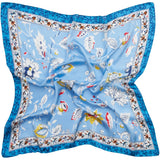 MARTA DU CHATEAU Marta du Chateau dame tørklæde MdcJuline FA1-Scarf Scarf Blue96