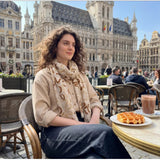 MARTA DU CHATEAU Marta du Chateau dame tørklæde MdcKaysa FA3841 Scarf Taupe