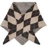 MARTA DU CHATEAU Marta du Chateau dame tørklæde MdcMaxi BA-3512 Scarf Coffee/Taupe