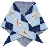 MARTA DU CHATEAU Marta du Chateau dame tørklæde MdcMaxi BA-3512 Scarf Navy/Light Blue