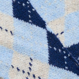 MARTA DU CHATEAU Marta du Chateau dame tørklæde MdcMaxi BA-3512 Scarf Navy/Light Blue