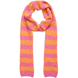 MARTA DU CHATEAU Marta du Chateau dame tørklæde MdcSilla BA-3516 Scarf Fuxia/Orange