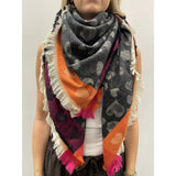 MARTA DU CHATEAU Marta du Chateau dame tørklæde MdcSoraka BA-1499 Scarf Black