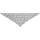 MARTA DU CHATEAU Marta du Chateau dame tørklæde MdcToppy BA-2868 Scarf Grey/Pink