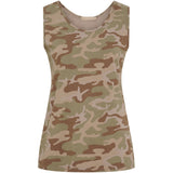 MARTA DU CHATEAU Marta du Chateau dame top MdcAngeline 2499 Top Green Camo