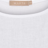 MARTA DU CHATEAU Marta du Chateau dame top MdcHolly 258355 Top Optical White