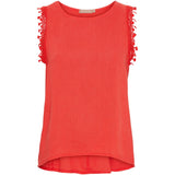 MARTA DU CHATEAU Marta du Chateau dame top MdcHolly 258355 Top Red5604