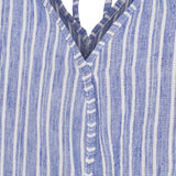 MARTA DU CHATEAU Marta du Chateau dame top MdcMatilda 8464 Top Blue Jeans