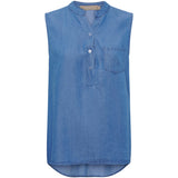 MARTA DU CHATEAU Marta du Chateau dame top MdcRylina 84571JV Top Medio Blue