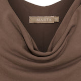 MARTA DU CHATEAU Marta du Chateau dame top MdcVeronika 82107 Restudsalg Brown