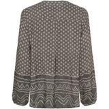 MARTA DU CHATEAU Marta du Chateau dame bluse MdcChristelle 6453 Restudsalg Grigio1896tps
