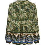 MARTA DU CHATEAU Marta du Chateau dame bluse MdcChristelle 6453 Restudsalg Military288tpu