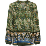 MARTA DU CHATEAU Marta du Chateau dame bluse MdcChristelle 6453 Restudsalg Military288tpu