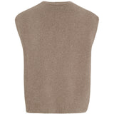 MARTA DU CHATEAU Marta du Chateau dame vest MdcAmara 5215 Vest Fango