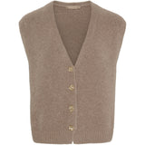MARTA DU CHATEAU Marta du Chateau dame vest MdcAmara 5215 Vest Fango