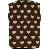 MARTA DU CHATEAU Marta du Chateau dame vest MdcDahlia 25710 Vest Moro/Camello
