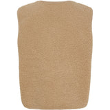 MARTA DU CHATEAU Marta du Chateau dame vest MdcEmmie 25172 Vest Camel