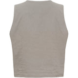 MARTA DU CHATEAU Marta du Chateau dame vest MdcEvelia 8047 Vest Fango